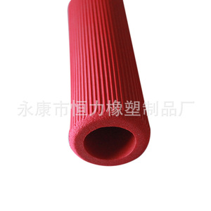 Empuñadura de manillar de bicicleta Hengli de caucho y plástico, antideslizante, con franjas, cubierta de NBR/PVC para ciclismo - Product Image 3