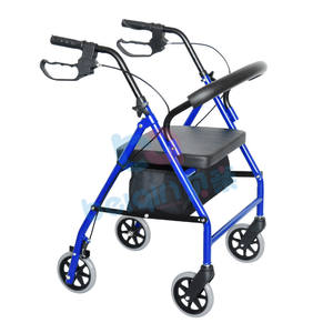 Nuevo andador profesional para adultos <span class=keywords><strong>mayores</strong></span>, andador portátil plegable para caminar, con asiento suave - Product Image 6