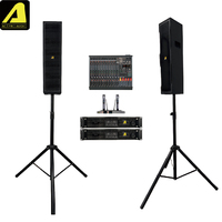 ACTPRO D5 Enceinte colonne à deux voies, composant néodyme, mini enceinte portable pleine gamme, enceinte professionnelle, colonne D5, ligne de baffles