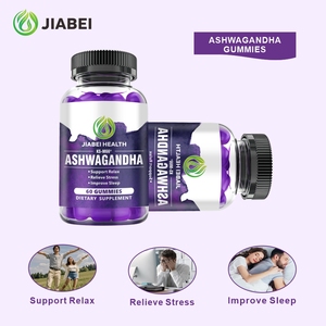 Permen Kunyah Ashwagandha Melatonin Penenang Tidur Bebas Obat <span class=keywords><strong>Vitamin</strong></span> Dewasa Produk Kecantikan Bentuk Permen Kunyah - Product Image 6