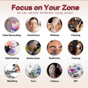 <span class=keywords><strong>Peinture</strong></span> pour le visage et le corps à base d'eau, échantillons gratuits en gros, fournitures pour fêtes d'anniversaire, marque propre - Product Image 2