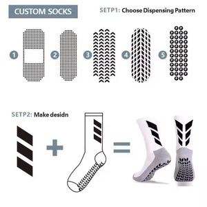 Calcetines de Fútbol Antideslizantes de Compresión al por Mayor, Logotipo Personalizado, Calcetines Deportivos Transpirables con Agarre, Diseño de Alta Calidad - Product Image 5