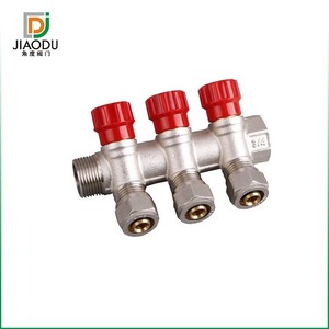 Collecteur en laiton Yuhuan 45 pour la décoration intérieure, pour le chauffage par le sol, vente directe d'usine, commande minimum 1000, nouveauté créative - Product Image 3