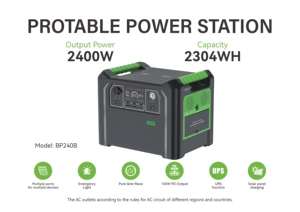 เครื่องกำเนิดไฟฟ้าพลังงานแสงอาทิตย์แบบพกพา 300W 600W 1200W 2400W 3000W สำหรับใช้ในบ้านและนอกบ้าน รุ่น BP060A Point 1 อายุการใช้งานยาวนานพิเศษ (2500) - Product Image 2