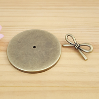 Poignée personnalisée en forme de nœud pour couvercle rond, poignée isolante thermiquement pour couvercles de bougies, boutons de couvercle, accessoires de décoration intérieure