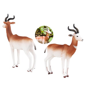 Yxs jouet de simulation pour enfants modèle de <span class=keywords><strong>faune</strong></span> antilope pâle solide Dama cerf maison cognitive - Product Image 1