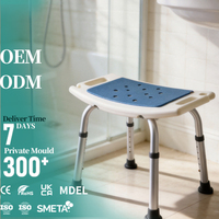 Chaise de bain réglable antidérapante pour personnes âgées, femmes et hommes, surface texturée, pliable, équipement de sécurité pour la salle de bain à domicile, chromée