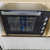 Four électrique domestique 100L à prix direct usine avec plaques chauffantes pour rôtir poulet, dinde et faire griller des toasts