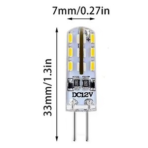 Dimmable <span class=keywords><strong>Mini</strong></span> G4 LED COB Lampe 2W 3W 6W Ampoule AC DC 12V 220V Bougies Remplacer 30W 40W Halogène pour Lustre <span class=keywords><strong>Spot</strong></span> - Product Image 5