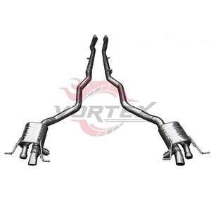 Sistema de Escape Catback Valvetronic de Alto Rendimiento Vortex, Acero Inoxidable Pulido a Espejo, Lámina de Acero de 1.5 mm para - Product Image 5