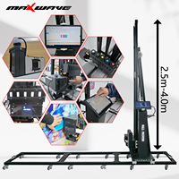 Vente chaude Mur Peintre Robot Automatique Panneau Mural 3d Vertical Mural Imprimante Machine D'impression DX10 DX7 I1600 I3200 buse