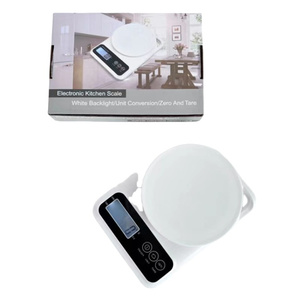 Báscula Digital de Cocina Veidt con Plataforma de Vidrio Templado de 4 mm, Báscula Inteligente Blanca para Alimentos, Báscula para Alimentos SF-X5 Veidt W - Product Image 2