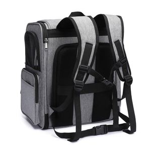 BSCI Factory Factory Custom Multifunction Portable Dog <b>Cat</b> Carrier Bag,Breathable <b>Cat</b> <b>Backpack</b> Carrier Back Pack - Product Image 5
