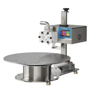 Hot Selling! Stainless Steel 0.1% 100-240V PLC Controlled Filler <b>Rotary</b> Table Bottle Filling <b>Machine</b> - Product Image 4