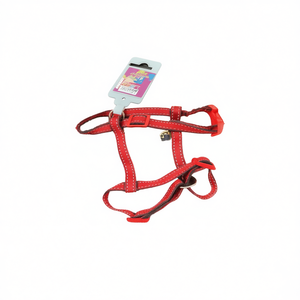 1.5mm Nylon Reflective <b>T</b>-<b>Back</b> Pet Harness Bra - Product Image 1