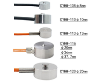 Sensor Gaya Tipe Mini Load Cell Sensor Penimbangan Kapasitas 10kg Tahan Air IP65 Akurasi 0.3% untuk Lengan Mekanik, Peralatan Tenaga