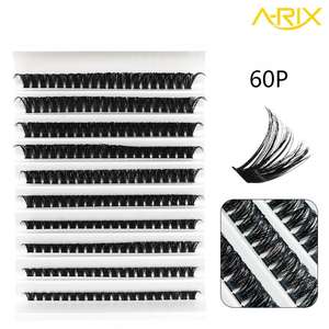 Clusters de cils individuels A-RIX faciles et parfaits, en PBT et fibre, réutilisables, professionnels, de haute qualité, 50/60P, personnalisables - Product Image 3