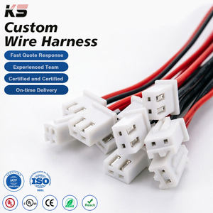 Conector Macho-Hembra JST XH SH ZH PH SM 1.0-2.54mm IP66 12V para Cableado Automotriz y de Motocicletas, PVC, Cobre Estañado para Vehículos Eléctricos - Product Image 1