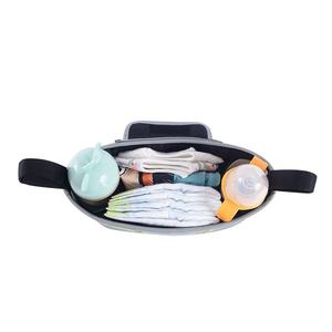 यूनिवर्सल घुमक्कड़ आयोजक अछूता कप धारक के साथ सुरक्षित पट्टियाँ फोन कॉम्पैक्ट डिजाइन फिट सभी Strollers के लिए जेब - Product Image 5