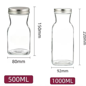 Bouteille en verre de boisson de jus de niveau d'apparence de haute qualité - Product Image 4