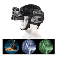Lunettes de vision nocturne numériques WiFi NVG10 1080P, dispositif IR monté sur casque, étanche IP66, portée 200m, stabilisation d'image pour