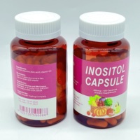 Capsules de Supplément d'Inositol pour l'Équilibre Hormonal et la Santé Ovarienne, Riches en Vitamine D3, MYO et D-Chiro, pour Femmes