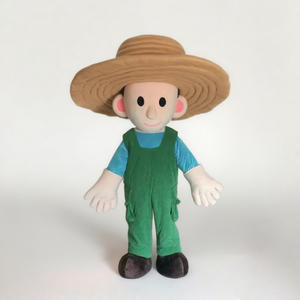 Пользовательские взрослый персонаж мультфильм фермер фрукты овощи и животные талисман костюмы - Product Image 1