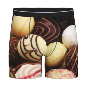 Sous-vêtements pour hommes, taille personnalisée, bas MOQ, style boxer court très vendu, sans effet de descente, short de sport pour hommes - Product Image 4