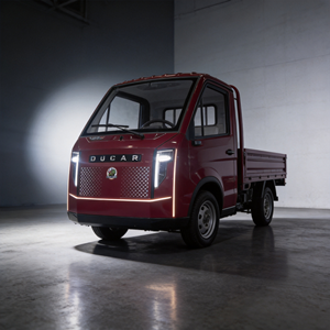 Camioneta Eléctrica <span class=keywords><strong>de</strong></span> Cuatro Ruedas con Carrocería Cerrada, Cumple con el Estándar Chino CCC, Certificación EEC/DOT, Motor <span class=keywords><strong>de</strong></span> 3000W, Carga Útil <span class=keywords><strong>de</strong></span> 1 Tonelada, Alcance <span class=keywords><strong>de</strong></span> 90 km - Product Image 2