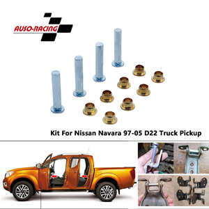 ชุดบูชบานพับประตูนิสสัน นาวาร่าสแตนเลสติดตั้งง่าย D22 รถกระบะ 97-05 - Product Image 4
