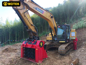 Bécher de criblage <span class=keywords><strong>MOTEK</strong></span> pour excavatrice de 30-45 tonnes, modèle pour le concassage du charbon - Product Image 2