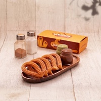 Cuillère à churros zéro plastique, revêtement aqueux sans BPA pour les marques durables aux États-Unis, au Royaume-Uni et en Espagne, Eco DDP