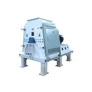 New Type Pulse Dust Collector Wood Chip Crusher Big Capacity 160kw Wood Hammer Mill With Cyclone