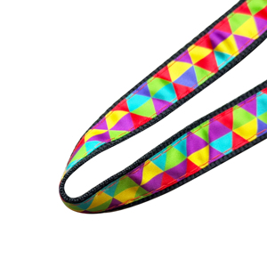 High Quality Wholesale Printed Belts Keychain Thickness Polyester Sublimation Satin Long Lanyard With Metal <b>Hook</b> - Product Image 3