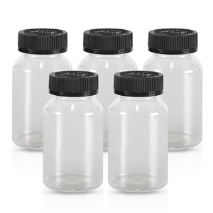 Flip Top Cap Customized Capsule <b>Bottle</b> Pharmaceutical Packaging PET Plastic <b>Bottle</b> <b>Pill</b> Jar For Health Product With Screw Cap - Product Image 2