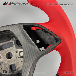 Volant personnalisé en fibre de carbone mate pour Corvette C7 Z06 ZR1 Z51 Grand Sport Coupé et Chevrolet Camaro ZL1 2013-2019 - Product Image 4