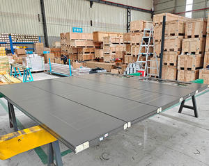 Porte <span class=keywords><strong>de</strong></span> <span class=keywords><strong>garage</strong></span> automatique motorisée en acier <span class=keywords><strong>de</strong></span> style chinois moderne JFD, isolée, sectionnelle, marron, pour maison, villa - Product Image 5