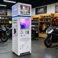 Machine de nettoyage et de désinfection automatisée de troisième génération pour casques, idéale pour les commerces de location