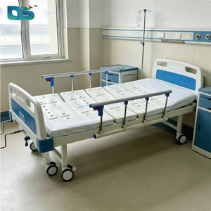 Lit d'hôpital manuel à deux fonctions pour soins de réadaptation, mobilier médical et équipement hospitalier, confortable et économique pour maisons de retraite - Product Image 4