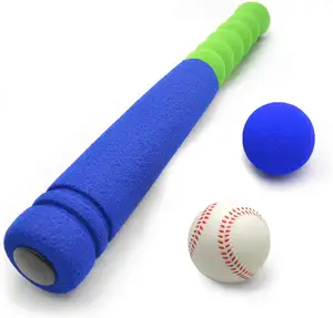 Super Safe Kids Foam 16.5 inch Baseball Bat Toys with 2 Balls for Children Age Portable Carrying Bag Included