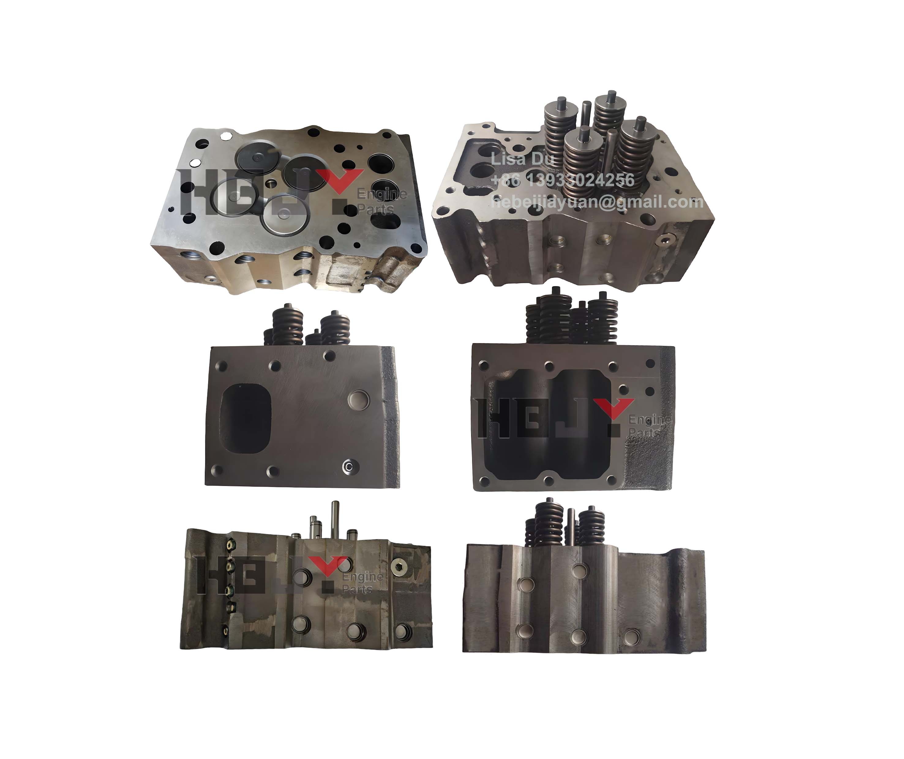 HBJY Cylinder Head 4096555 for Cummins QSK23 Diesel Engine