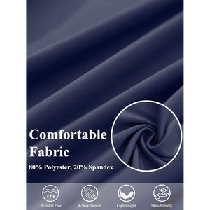 Pantalones de Vestir de Pierna Ancha y Cintura Alta para Mujer FOXA, Pantalones Casuales de Negocios para Oficina, Elásticos, Antiarrugas, con Tela con Memoria - Product Image 5