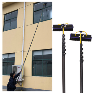 Perche télescopique <span class=keywords><strong>de</strong></span> 75 pieds pour le <span class=keywords><strong>nettoyage</strong></span> <span class=keywords><strong>de</strong></span> vitres, foret extensible, à faible prix, vente en gros, 1 pièce - Product Image 1