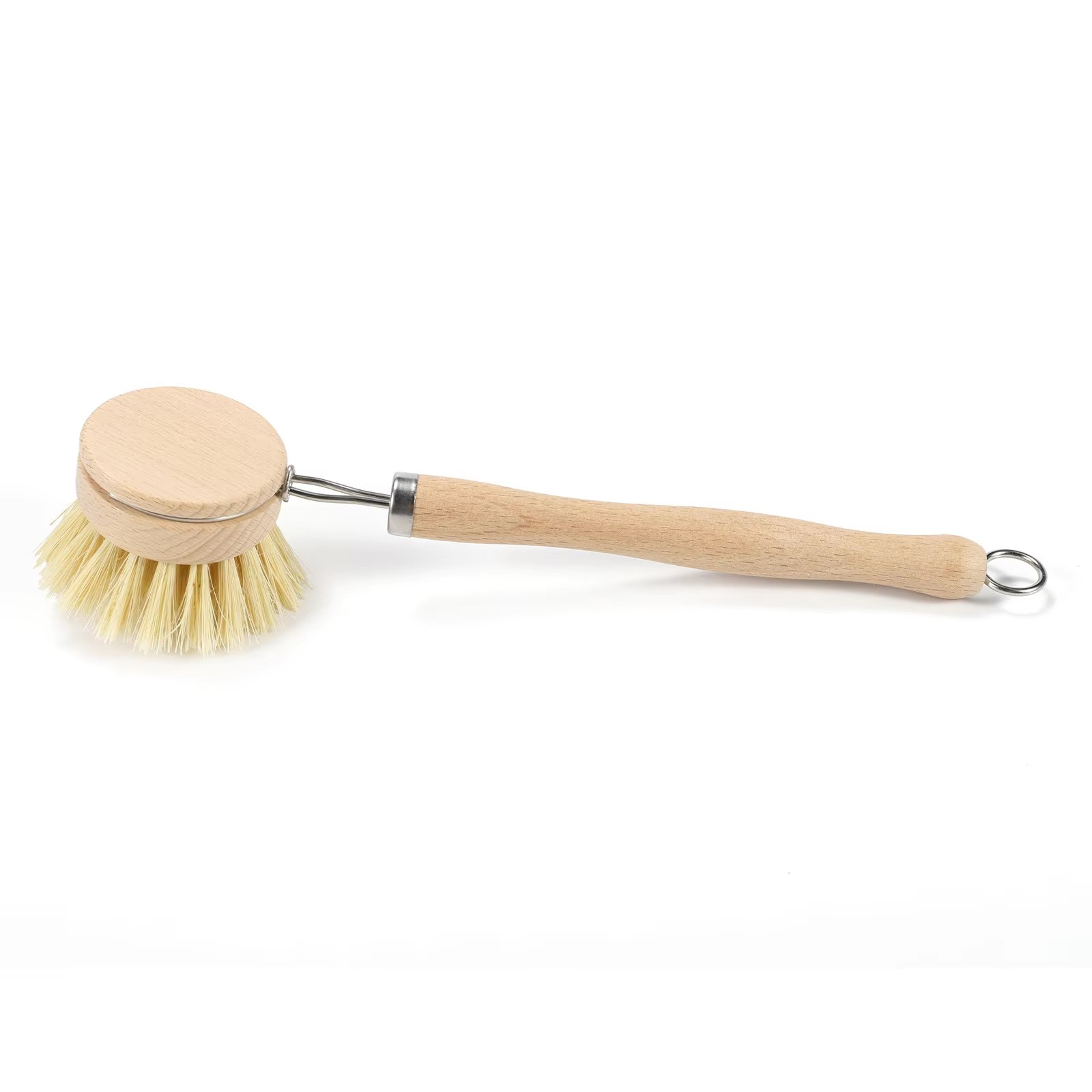 Beech wood sword hemp disc brush