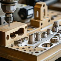 Kit de pièces de précision pour routeur CNC - Rails de broche et roulements durables pour machines CNC bois/métal |   Brochage par électroérosion à fil OEM personnalisé