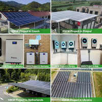 Système solaire complet 5 kW 10 kW 20 kW 30 kW, système solaire hybride pour maison, batterie LiFePO4, panneaux solaires avec onduleur