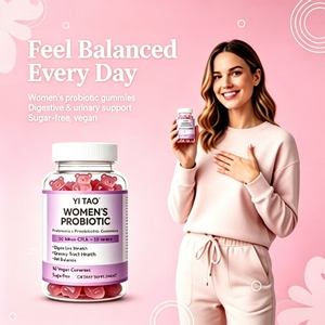 Gomitas Probióticas Sin Azúcar para Mujeres, 10 Cepas de Probióticos con Prebióticos y Enzimas para la Digestión, Salud Femenina y Apoyo Inmunológico - Product Image 4