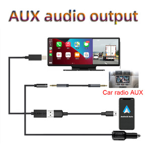 Monitor per cruscotto <span class=keywords><strong>Auto</strong></span> 10.26 \ "IPS con navigazione GPS anteriore e retroviore DVR Carplay e Android <span class=keywords><strong>Auto</strong></span> Media per la retromarcia - Product Image 6
