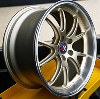 Jantes en alliage d'aluminium forgé sur mesure VeroX Monoblock, finition argentée usinée, design concave, 18-24 pouces, 5x112, 5x114.3, 5x120 pour Mercedes