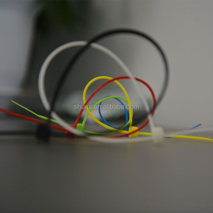 وصلات كابلات سوداء صناعية مقاومة للأشعة تحت البنفسجية متعددة الأغراض ، 8 بوصة ، عبوة - Product Image 2